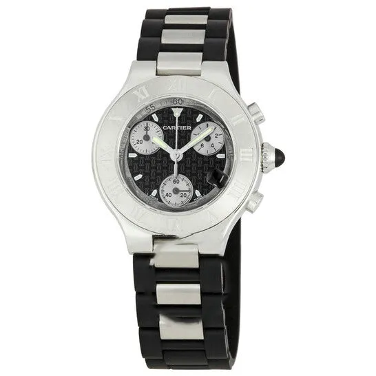 JMS always Watches Original Cartier 21 Chronoscaph Ladies Watch W10198U2 JMS always Watches Original Cartier 21 Chronoscaph Ladies Watch W10198U2