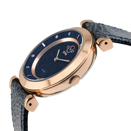 JMS always Watches Original GV2 by Gevril Lombardy Quartz Diamond Blue Dial Ladies Watch 14403 JMS always Watches Original GV2 by Gevril Lombardy Quartz Diamond Blue Dial Ladies Watch 14403