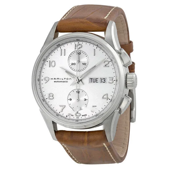 JMS always Watches Original Hamilton Jazzmaster Maestro Silver Dial Brown Leather Mens Watch H32576555 JMS always Watches Original Hamilton Jazzmaster Maestro Silver Dial Brown Leather Mens Watch H32576555