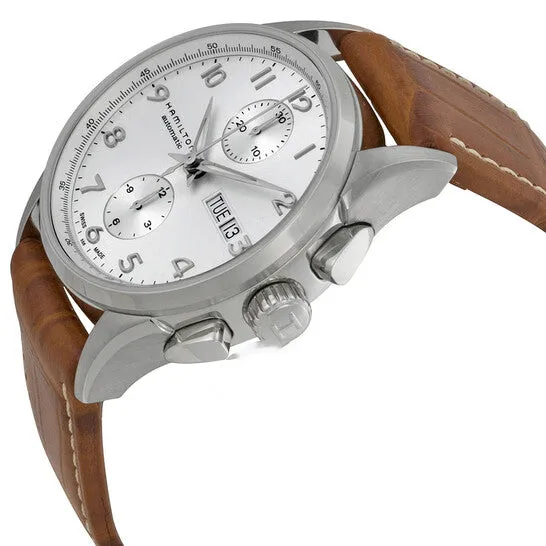JMS always Watches Original Hamilton Jazzmaster Maestro Silver Dial Brown Leather Mens Watch H32576555 JMS always Watches Original Hamilton Jazzmaster Maestro Silver Dial Brown Leather Mens Watch H32576555