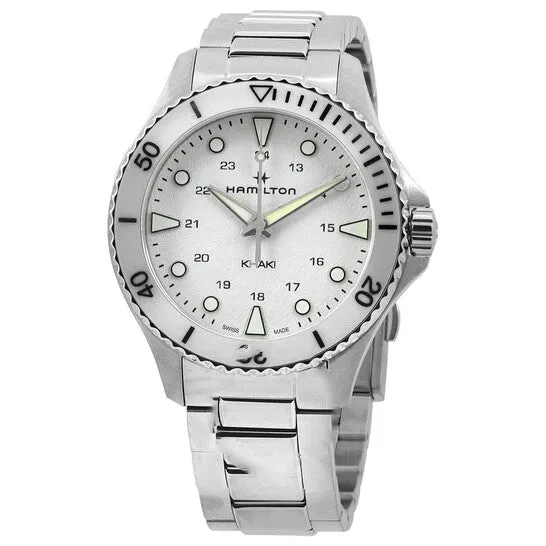 JMS always Watches Original Hamilton Khaki Navy Scuba Quartz White Dial Unisex Watch H82221110 JMS always Watches Original Hamilton Khaki Navy Scuba Quartz White Dial Unisex Watch H82221110