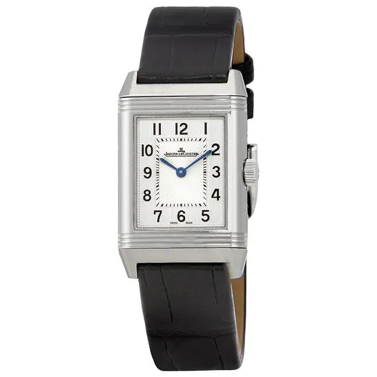 JMS always Watches Original Jaeger LeCoultre Reverso Classic Silver Dial Ladies Leather Watch Q2608530 JMS always Watches Original Jaeger LeCoultre Reverso Classic Silver Dial Ladies Leather Watch Q2608530
