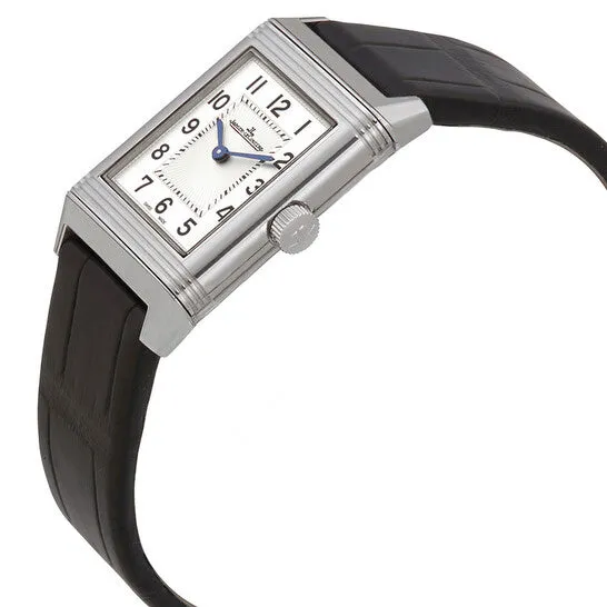 JMS always Watches Original Jaeger LeCoultre Reverso Classic Silver Dial Ladies Leather Watch Q2608530 JMS always Watches Original Jaeger LeCoultre Reverso Classic Silver Dial Ladies Leather Watch Q2608530