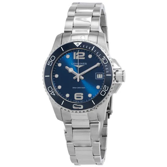 JMS always Watches Original Longines Hydroconquest Quartz Blue Dial Ladies Watch L33704966 JMS always Watches Original Longines Hydroconquest Quartz Blue Dial Ladies Watch L33704966