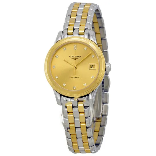 JMS always Watches Original Longines La Grande Classique Automatic Champagne Diamond Dial Ladies Watch L42743377 JMS always Watches Original Longines La Grande Classique Automatic Champagne Diamond Dial Ladies Watch L42743377