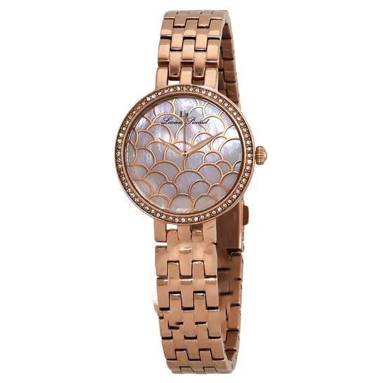 JMS always Watches Original Lucien Piccard Ava Pink Dial Ladies Watch LP28022RG99MOP
