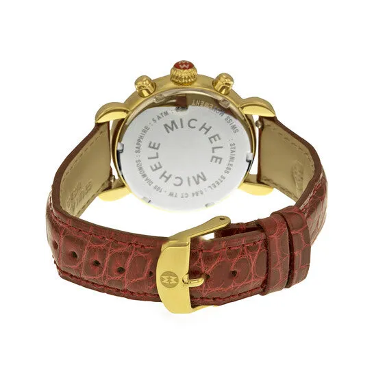 JMS always Watches Original Michele Signature CSX Mother of Pearl Dial Leather Ladies Watch MWW03M000145 JMS always Watches Original Michele Signature CSX Mother of Pearl Dial Leather Ladies Watch MWW03M000145