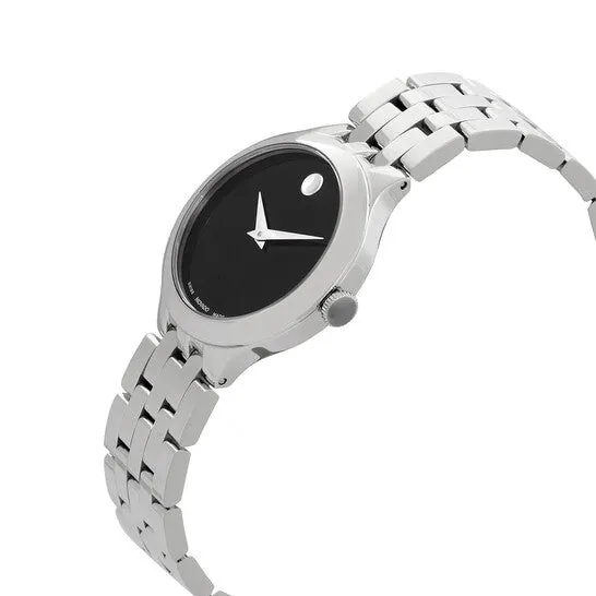 JMS always Watches Original Movado Veturi Quartz Black Museum Dial Ladies Watch 0607418 JMS always Watches Original Movado Veturi Quartz Black Museum Dial Ladies Watch 0607418