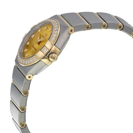 JMS always Watches Original Omega Constellation Diamond Champagne Dial Ladies Watch 12325246058001 JMS always Watches Original Omega Constellation Diamond Champagne Dial Ladies Watch 12325246058001