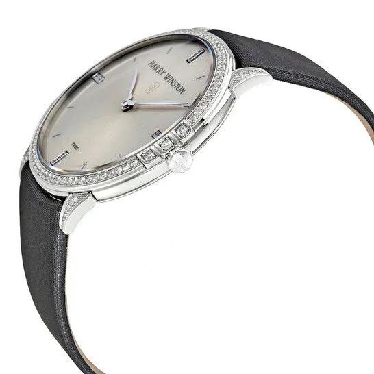 JMS always Watches Original Preowned Harry Winston Midnight Diamond Silver Dial Unisex Watch MIDQHM39WW002 JMS always Watches Original Preowned Harry Winston Midnight Diamond Silver Dial Unisex Watch MIDQHM39WW002