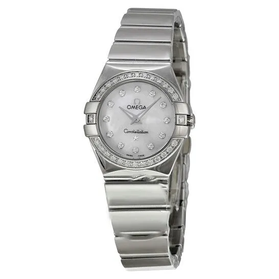 JMS always Watches Original Preowned Omega Constellation Diamond Mother of Pearl Dial Ladies Watch 12315246055003 JMS always Watches Original Preowned Omega Constellation Diamond Mother of Pearl Dial Ladies Watch 12315246055003