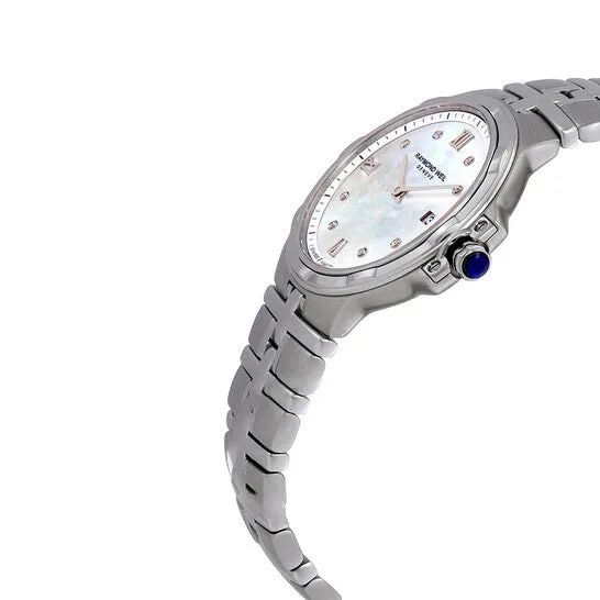 JMS always Watches Original Raymond Weil Parsifal Diamond Silver Mother of Peal Dial Ladies Watch 5180ST00995 JMS always Watches Original Raymond Weil Parsifal Diamond Silver Mother of Peal Dial Ladies Watch 5180ST00995