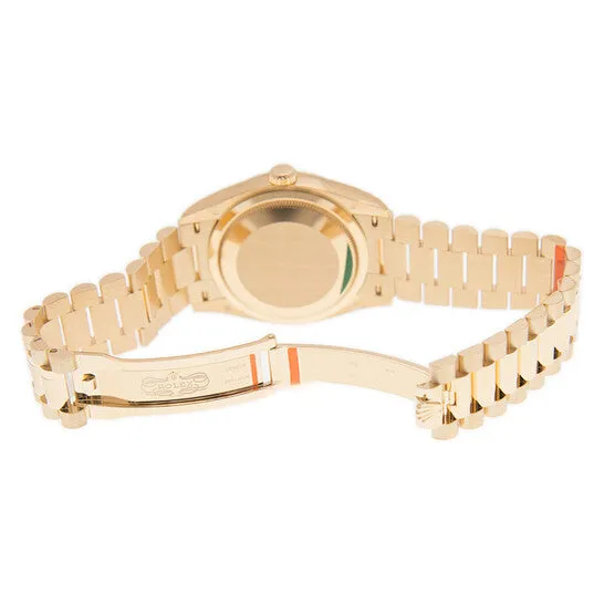 JMS always Watches Original Rolex DayDate 36 Champagne Diamond Dial 18kt Yellow Gold President Watch 128238CDP JMS always Watches Original Rolex DayDate 36 Champagne Diamond Dial 18kt Yellow Gold President Watch 128238CDP