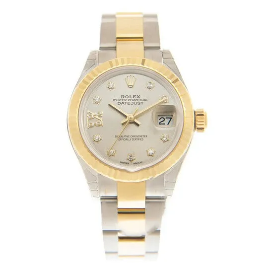 JMS always Watches Original Rolex Lady Datejust Automatic Chronometer Diamond Silver Dial Ladies Watch 279173SDRO JMS always Watches Original Rolex Lady Datejust Automatic Chronometer Diamond Silver Dial Ladies Watch 279173SDRO