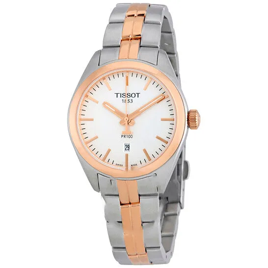 JMS always Watches Original Tissot PR100 Silver Dial Ladies Watch T1012102203101 JMS always Watches Original Tissot PR100 Silver Dial Ladies Watch T1012102203101