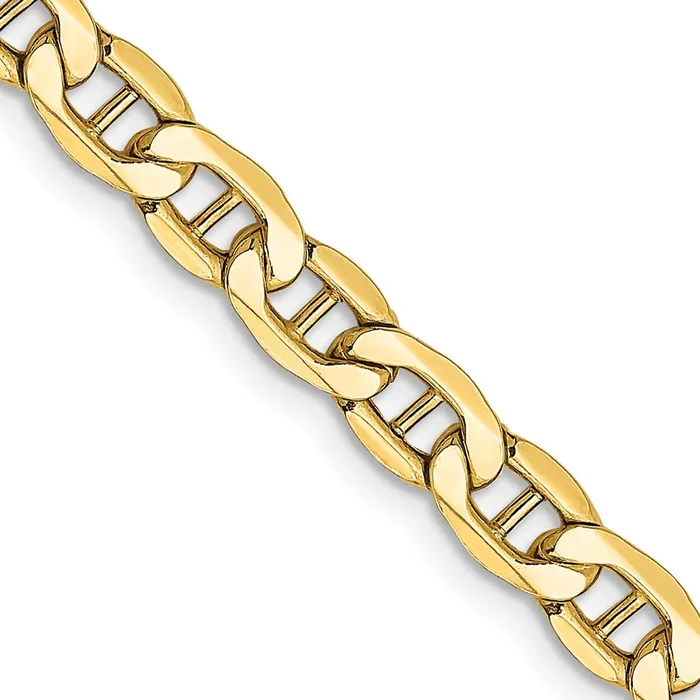 Necklaces 14K Yellow Gold 24 inch 475mm SemiSolid Anchor with Lobster Clasp Chain Necklace MDS Necklaces 14K Yellow Gold 24 inch 475mm SemiSolid Anchor with Lobster Clasp Chain Necklace MDS