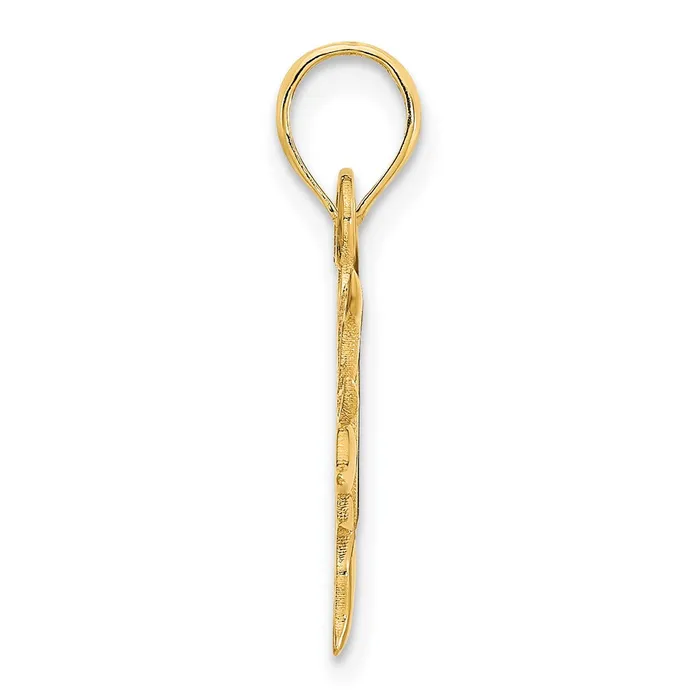 Necklaces Goldia 14k Yellow Gold Epoxy I LOVE MY SUNSHINE Sun Pendant
