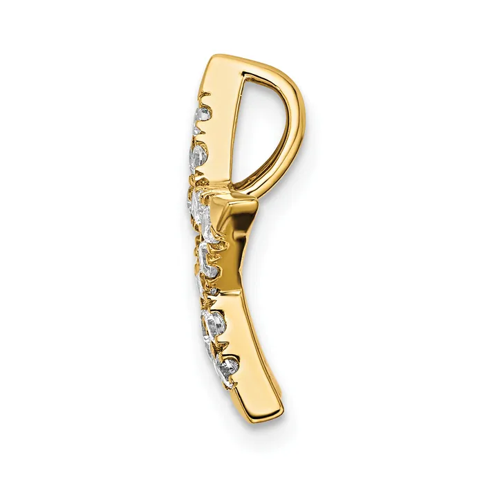 Necklaces Goldia 14k Yellow Gold Lab Grown Diamond VSSI FGH Star Pendant