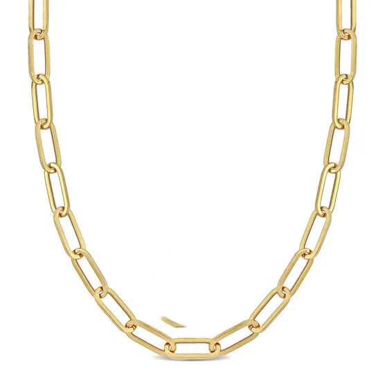 Necklaces JMS always Original AMOUR 63mm Paperclip Chain Necklace In 14K Yellow Gold 18 In Necklaces JMS always Original AMOUR 63mm Paperclip Chain Necklace In 14K Yellow Gold 18 In