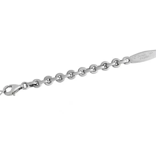 Necklaces JMS always Original PreOwned Chanel 18K White Gold 125ct Diamond and Amethyst Swordfish Pin and Necklace Necklaces JMS always Original PreOwned Chanel 18K White Gold 125ct Diamond and Amethyst Swordfish Pin and Necklace