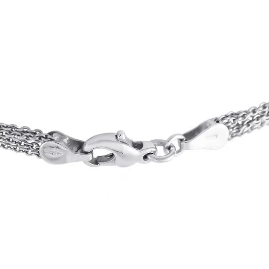 Necklaces JMS always Original PreOwned LB Exclusive 18K White Gold 625ct Diamond and Sapphire Necklace Necklaces JMS always Original PreOwned LB Exclusive 18K White Gold 625ct Diamond and Sapphire Necklace