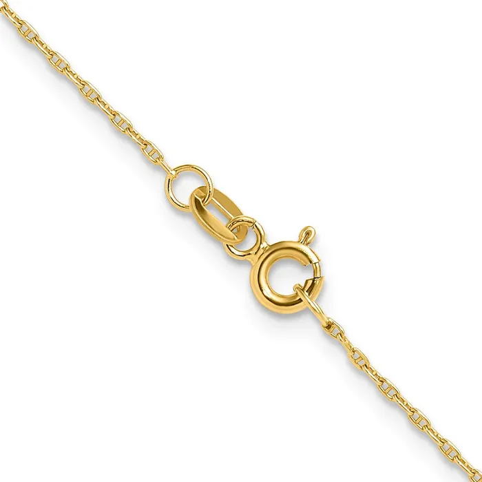 Necklaces MDS 14K Yellow Gold 105mm Mariners Link Chain Necklace Necklaces MDS 14K Yellow Gold 105mm Mariners Link Chain Necklace