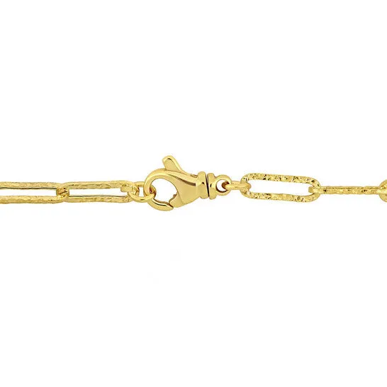 Original AMOUR 63mm Textured Paperclip Chain Necklace In 10K Yellow Gold 34 In JMS always Necklaces Original AMOUR 63mm Textured Paperclip Chain Necklace In 10K Yellow Gold 34 In JMS always Necklaces