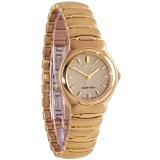 Original Citizen Ladies GoldTone SolarTech Watch EP809259P JMS always Rings Original Citizen Ladies GoldTone SolarTech Watch EP809259P JMS always Rings