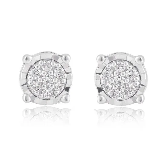 Original DiamondMuse 010 cttw Diamond Composite Stud Earring in Sterling Silver IJ I3 JMS always Earrings Original DiamondMuse 010 cttw Diamond Composite Stud Earring in Sterling Silver IJ I3 JMS always Earrings