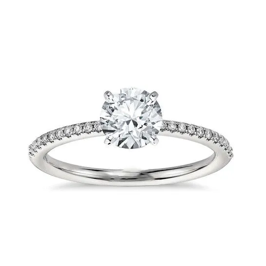 Original DiamondMuse 200 Cttw Round Swarovski White Solitaire Diamond Engagement Ring in Sterling Silver JMS always Rings Original DiamondMuse 200 Cttw Round Swarovski White Solitaire Diamond Engagement Ring in Sterling Silver JMS always Rings