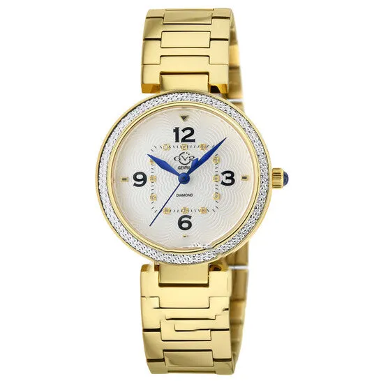 Original GV2 by Gevril Piemonte Quartz White Dial Ladies Watch 14201B JMS always Watches Original GV2 by Gevril Piemonte Quartz White Dial Ladies Watch 14201B JMS always Watches