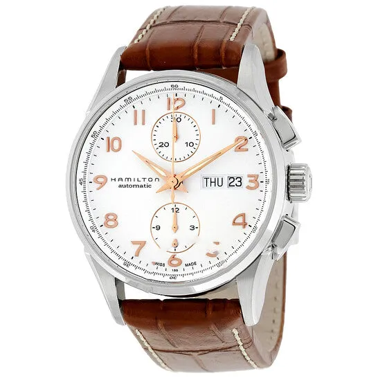 Original Hamilton Jazzmaster Maestro White Dial Brown Leather Mens Watch H32576515 JMS always Watches Original Hamilton Jazzmaster Maestro White Dial Brown Leather Mens Watch H32576515 JMS always Watches