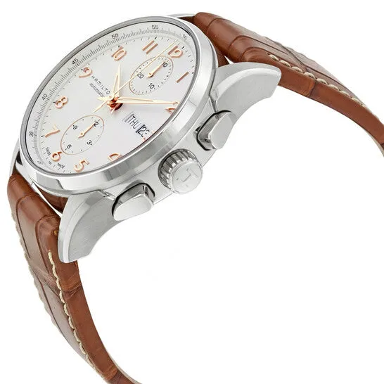 Original Hamilton Jazzmaster Maestro White Dial Brown Leather Mens Watch H32576515 JMS always Watches Original Hamilton Jazzmaster Maestro White Dial Brown Leather Mens Watch H32576515 JMS always Watches
