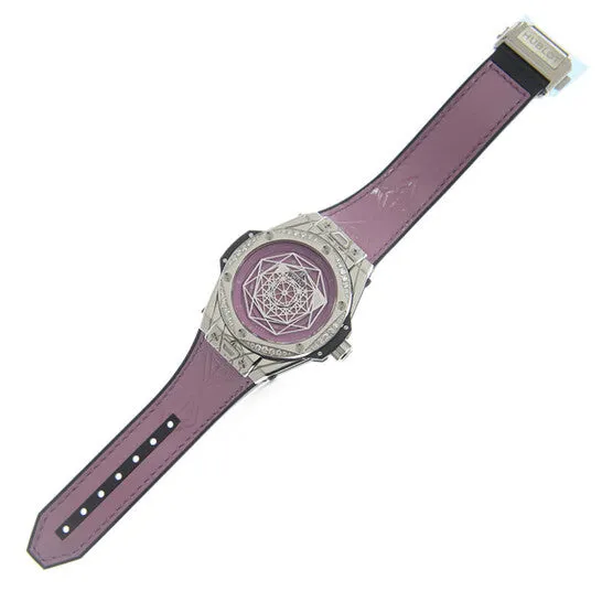 Original Hublot Big Bang Sang Bleu Automatic Diamond Purple Dial Ladies Watch 465SS89P7VR1204MXM20 JMS always Watches Original Hublot Big Bang Sang Bleu Automatic Diamond Purple Dial Ladies Watch 465SS89P7VR1204MXM20 JMS always Watches