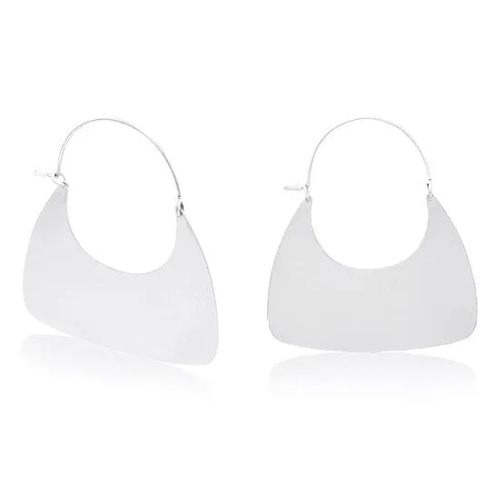 Original Isabel Marant Ladies Silver Boucle dOreill Aponi Hoop Earrings JMS always Earrings Original Isabel Marant Ladies Silver Boucle dOreill Aponi Hoop Earrings JMS always Earrings