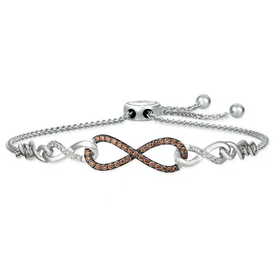 Original Le Vian Bolo Bracelet Chocolate Diamonds Nude Diamonds set in 14K Vanilla Gold 80398 JMS always Bracelets Original Le Vian Bolo Bracelet Chocolate Diamonds Nude Diamonds set in 14K Vanilla Gold 80398 JMS always Bracelets