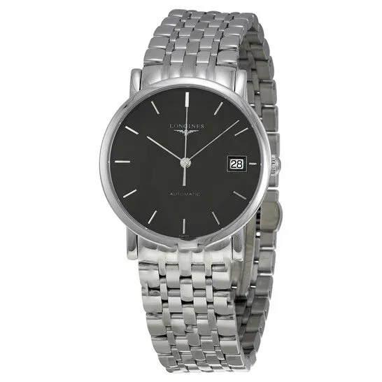 Original Longines Elegant Collection Auto Sunray Gray Dial Ladies Watch L48094726 JMS always Watches Original Longines Elegant Collection Auto Sunray Gray Dial Ladies Watch L48094726 JMS always Watches