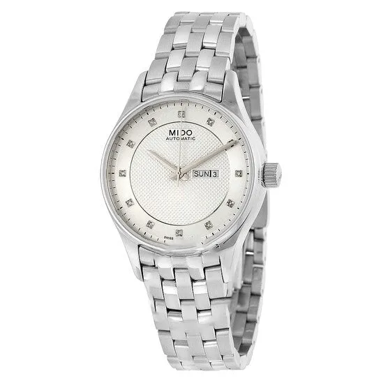 Original Mido Belluna Automatic Silver Dial Stainless Steel Ladies Watch M0012301103691 JMS always Bracelets Original Mido Belluna Automatic Silver Dial Stainless Steel Ladies Watch M0012301103691 JMS always Bracelets