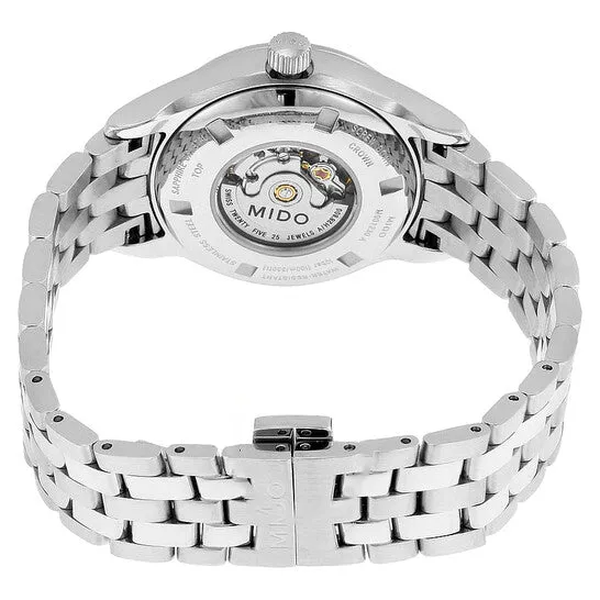 Original Mido Belluna Automatic Silver Dial Stainless Steel Ladies Watch M0012301103691 JMS always Bracelets Original Mido Belluna Automatic Silver Dial Stainless Steel Ladies Watch M0012301103691 JMS always Bracelets
