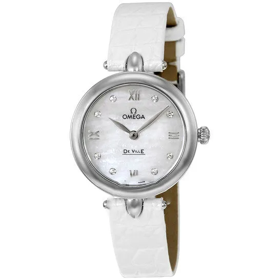 Original Omega De Ville Prestige Mother of Pearl Dial Ladies Watch 42413276055001 JMS always Watches Original Omega De Ville Prestige Mother of Pearl Dial Ladies Watch 42413276055001 JMS always Watches