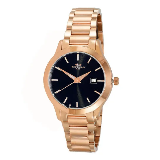 Original Oniss ONJ4441 BlackDial Ladies Watch ONJ44410LRGBK JMS always Watches Original Oniss ONJ4441 BlackDial Ladies Watch ONJ44410LRGBK JMS always Watches