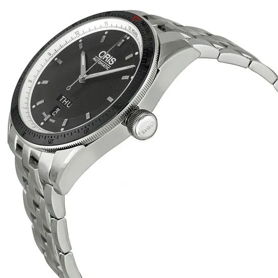 Original Oris Artix GT Day Date Black Dial Stainless Steel Mens Watch 73576624154MB JMS always Necklaces Original Oris Artix GT Day Date Black Dial Stainless Steel Mens Watch 73576624154MB JMS always Necklaces