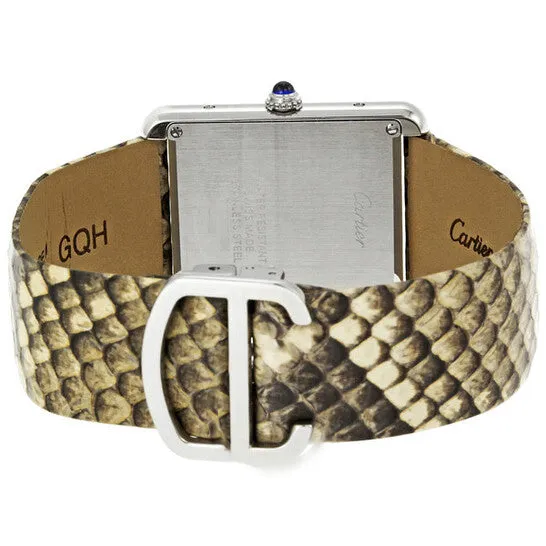 Original Preowned Cartier Tank Solo Quartz Ladies Watch W5200021 JMS always Watches Original Preowned Cartier Tank Solo Quartz Ladies Watch W5200021 JMS always Watches