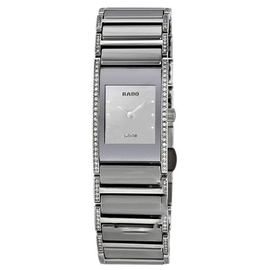 Original Rado Integral Diamond Silver Dial Ladies Watch R20733122 JMS always Watches Original Rado Integral Diamond Silver Dial Ladies Watch R20733122 JMS always Watches