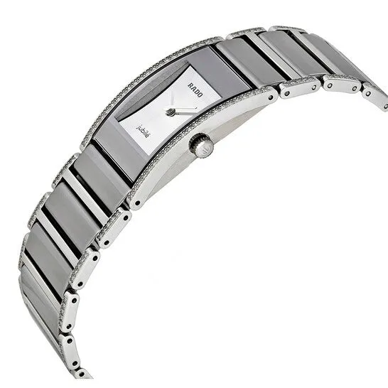 Original Rado Integral Diamond Silver Dial Ladies Watch R20733122 JMS always Watches Original Rado Integral Diamond Silver Dial Ladies Watch R20733122 JMS always Watches