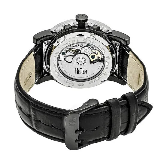 Original Reign Stavros Black Skeleton Two Tone Mens Watch RN3704 JMS always Rings Original Reign Stavros Black Skeleton Two Tone Mens Watch RN3704 JMS always Rings