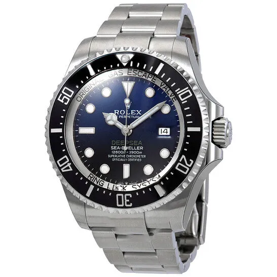 Original Rolex Deepsea DBlue Dial Automatic Mens Stainless Steel Oyster Watch 126660BLSO JMS always Bracelets Original Rolex Deepsea DBlue Dial Automatic Mens Stainless Steel Oyster Watch 126660BLSO JMS always Bracelets