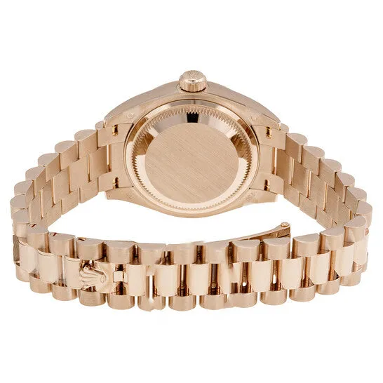 Original Rolex LadyDatejust 28 Chocolate Dial 18K Everose Gold President Automatic Ladies Watch 279165CHSP JMS always PreStyled Sets Original Rolex LadyDatejust 28 Chocolate Dial 18K Everose Gold President Automatic Ladies Watch 279165CHSP JMS always PreStyled Sets