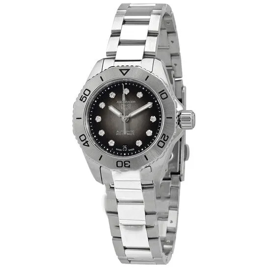 Original Tag Heuer Aquaracer Professional Automatic Diamond Black Dial Ladies Watch WBP2410BA0622 JMS always Watches Original Tag Heuer Aquaracer Professional Automatic Diamond Black Dial Ladies Watch WBP2410BA0622 JMS always Watches