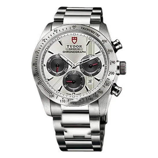 Original Tudor Fastrider Silver Dial Chronograph Stainless Steel Mens Watch 42000SVSSS JMS always Bracelets Original Tudor Fastrider Silver Dial Chronograph Stainless Steel Mens Watch 42000SVSSS JMS always Bracelets